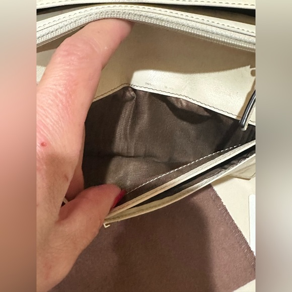 Celine Macadam Embossed Leather and Tan Canvas Long Wallet w/box & dustbag - Picture 15 of 16